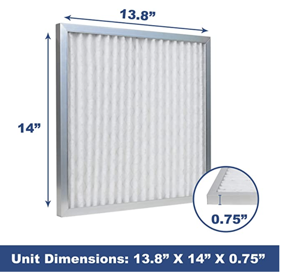 AlorAir 2-Pack MERV-10 Filter for Sentinel HDi100, HDi120