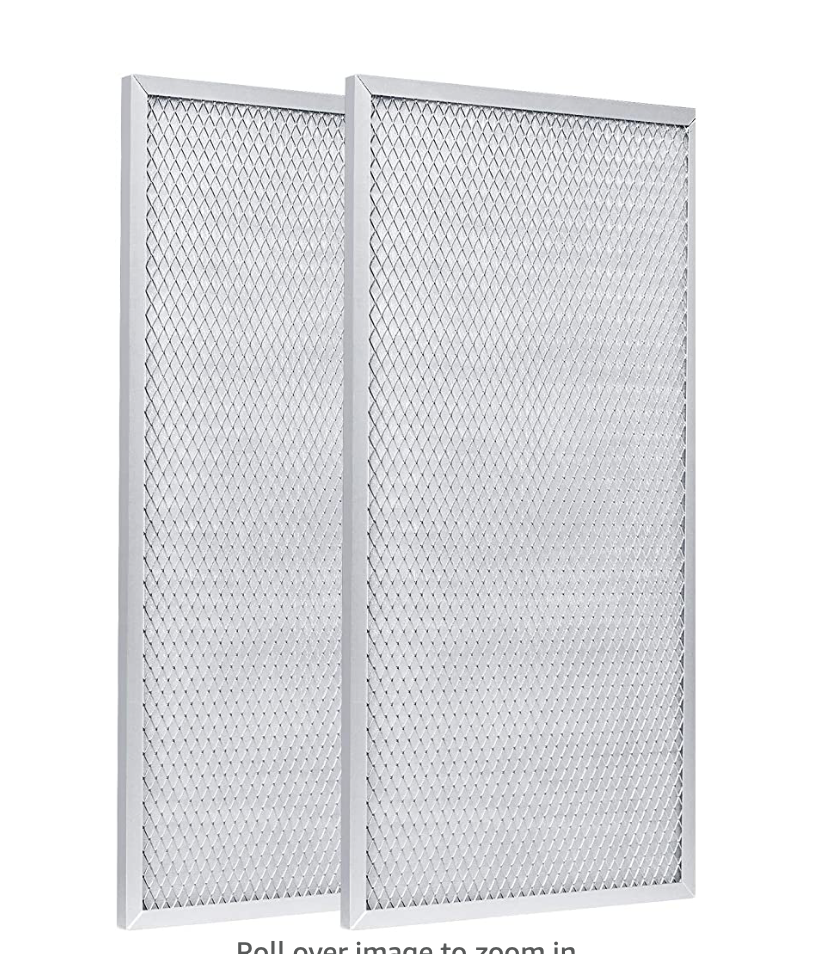 AlorAir 2-Pack MERV-8 Filter Replacement Set for Basement Dehumidifiers Sentinel HD55