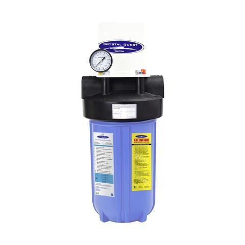 Crystal Quest Compact Whole House Water Filter, SMART Series (3-6 GPM | 1-2 people)