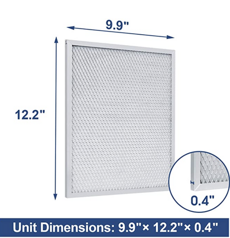 AlorAir 2-Pack MERV-10 Filter for Sentinel HDi100, HDi120