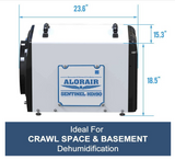 AlorAir HDi90 Duct-able version 90 pint Dehumidifier with Pump for Basement and Crawl Space